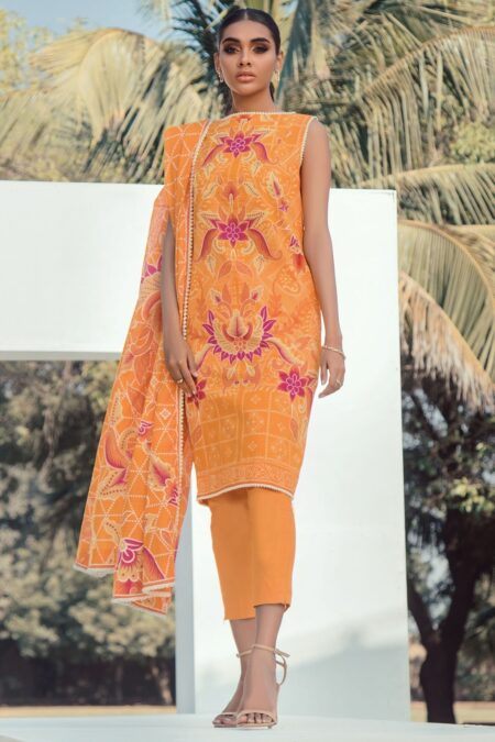Unstitched printed lawn
